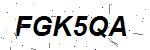 CAPTCHA verification image containing distorted text characters
