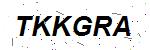 CAPTCHA verification image containing distorted text characters