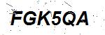 CAPTCHA verification image containing distorted text characters
