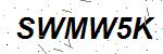 CAPTCHA verification image containing distorted text characters