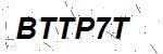 CAPTCHA verification image containing distorted text characters