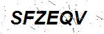 CAPTCHA verification image containing distorted text characters