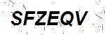 CAPTCHA verification image containing distorted text characters
