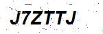 CAPTCHA verification image containing distorted text characters