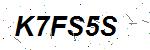 CAPTCHA verification image containing distorted text characters