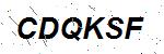 CAPTCHA verification image containing distorted text characters