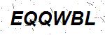 CAPTCHA verification image containing distorted text characters