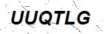 CAPTCHA verification image containing distorted text characters