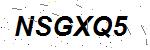 CAPTCHA verification image containing distorted text characters