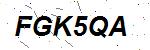 CAPTCHA verification image containing distorted text characters