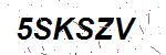 CAPTCHA verification image containing distorted text characters