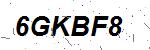 CAPTCHA verification image containing distorted text characters