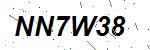 CAPTCHA verification image containing distorted text characters