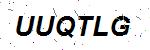 CAPTCHA verification image containing distorted text characters