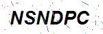 CAPTCHA verification image containing distorted text characters