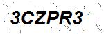 CAPTCHA verification image containing distorted text characters