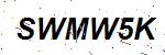 CAPTCHA verification image containing distorted text characters