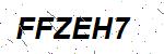 CAPTCHA verification image containing distorted text characters