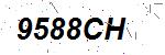 CAPTCHA verification image containing distorted text characters