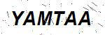 CAPTCHA verification image containing distorted text characters