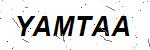 CAPTCHA verification image containing distorted text characters