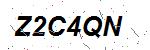 CAPTCHA verification image containing distorted text characters