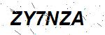 CAPTCHA verification image containing distorted text characters