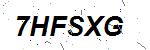 CAPTCHA verification image containing distorted text characters