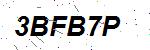 CAPTCHA verification image containing distorted text characters