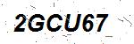 CAPTCHA verification image containing distorted text characters