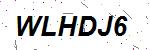 CAPTCHA verification image containing distorted text characters