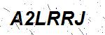 CAPTCHA verification image containing distorted text characters
