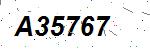 CAPTCHA verification image containing distorted text characters