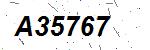 CAPTCHA verification image containing distorted text characters