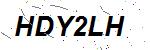CAPTCHA verification image containing distorted text characters