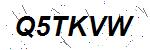 CAPTCHA verification image containing distorted text characters