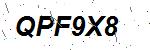 CAPTCHA verification image containing distorted text characters