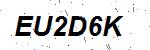 CAPTCHA verification image containing distorted text characters