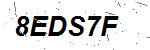 CAPTCHA verification image containing distorted text characters