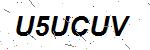 CAPTCHA verification image containing distorted text characters