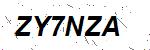 CAPTCHA verification image containing distorted text characters