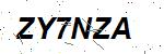 CAPTCHA verification image containing distorted text characters