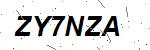CAPTCHA verification image containing distorted text characters