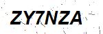 CAPTCHA verification image containing distorted text characters