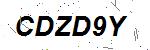 CAPTCHA verification image containing distorted text characters