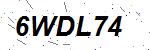 CAPTCHA verification image containing distorted text characters