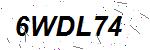 CAPTCHA verification image containing distorted text characters