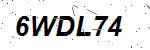 CAPTCHA verification image containing distorted text characters