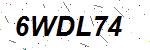 CAPTCHA verification image containing distorted text characters