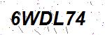 CAPTCHA verification image containing distorted text characters